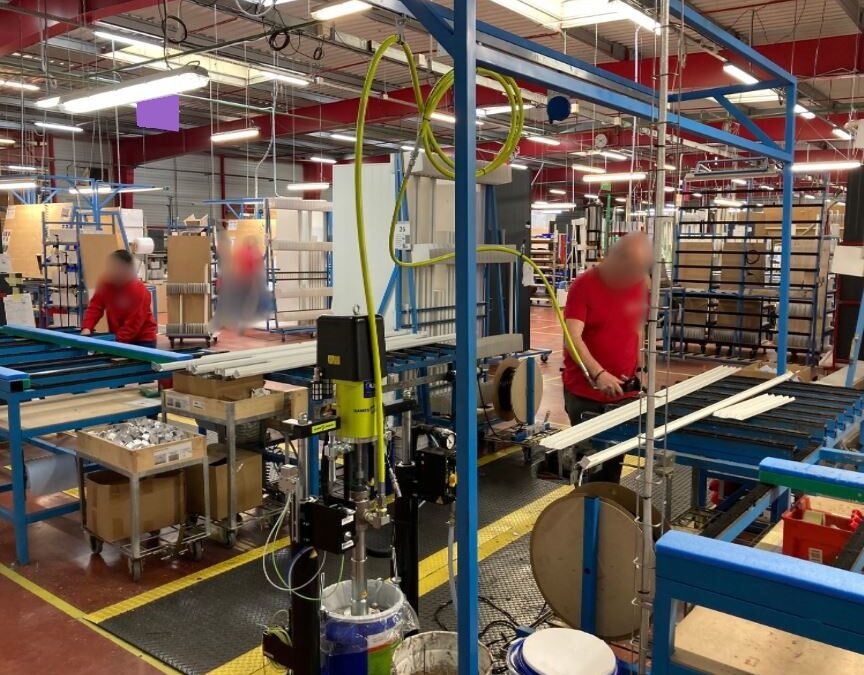 Application silicone